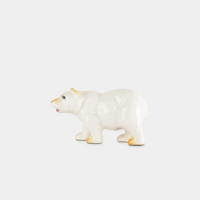 Vintage Porcelain Polar Bear, Japan