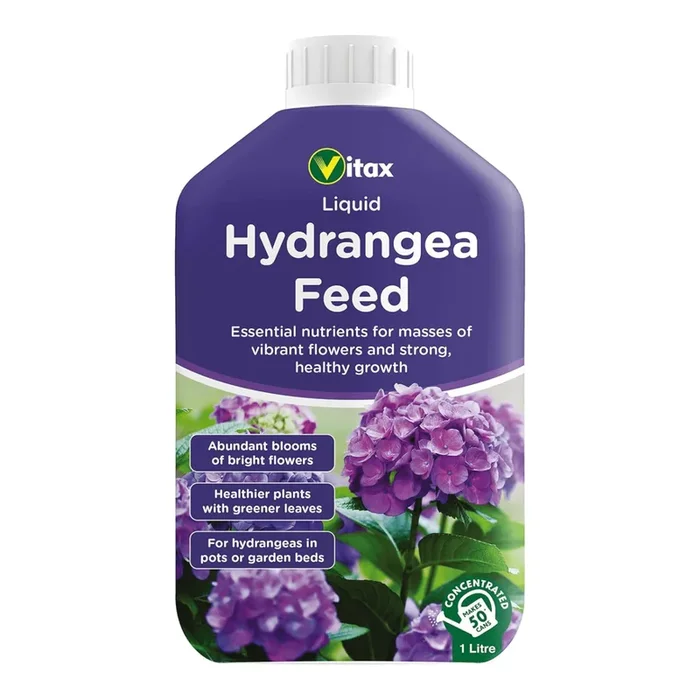 Vitax Hydrangea Liquid Feed 1L – Makes 225 Litres