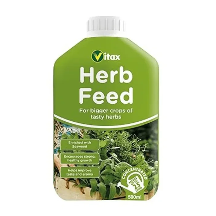 Vitax Liquid Herb Feed 500ml – Makes 112 Litres of Feed