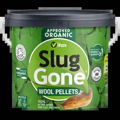 Vitax Organic Slug Gone Wool Pellets 5L Tub