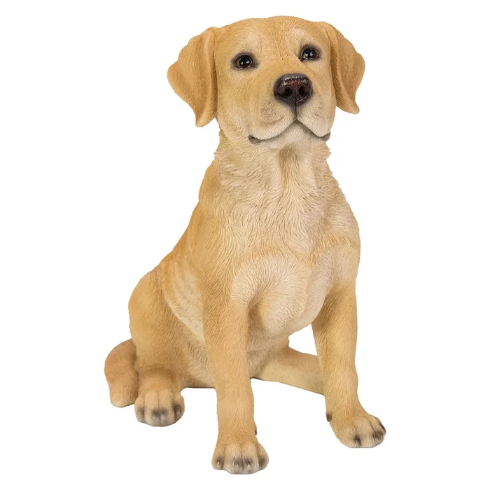 Vivid Arts – Real Life Golden Labrador Dog Garden Ornament