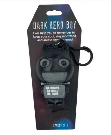 Voodoo Stress Doll Dark Hero Boy