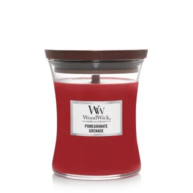 Woodwick Pomegranate Medium Hourglass Candle