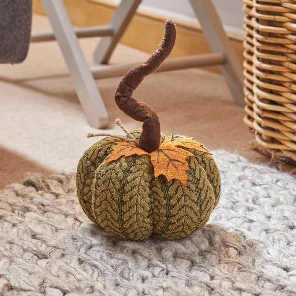 X-Large Halloween Autumn PlushPumpkin Green – 21cm