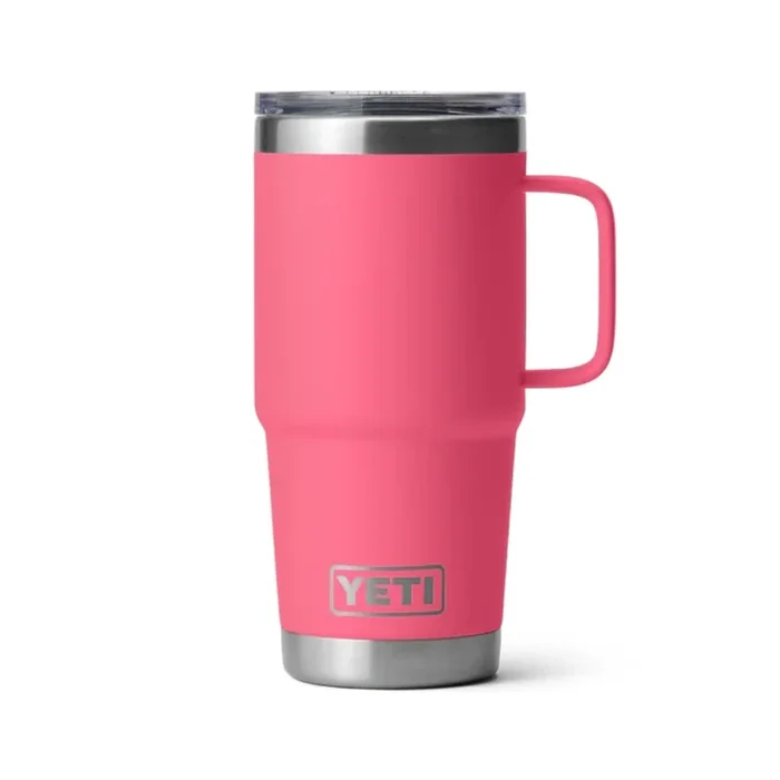 YETI Rambler 20oz Travel Mug Tropical Pink