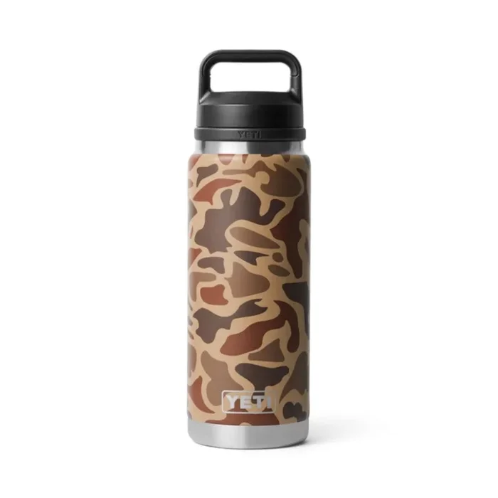YETI Rambler 26oz Bottle with Chug Cap Wetlands Camo