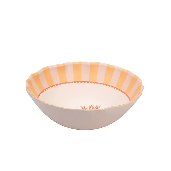 Yvonne Ellen Melamine Serving Bowl